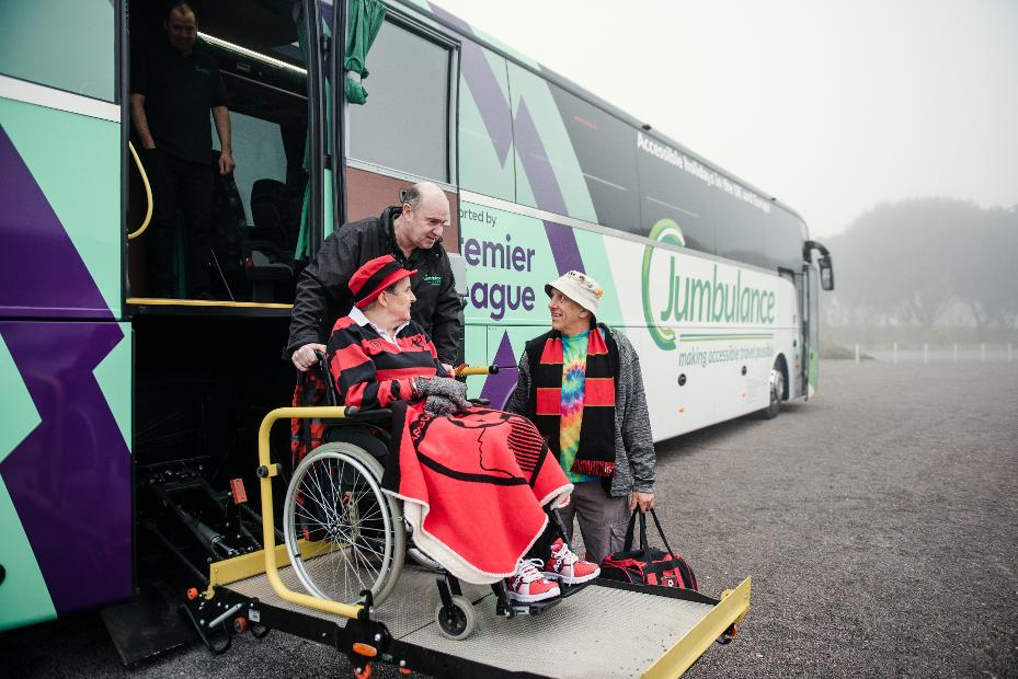 'Bournemouth fa del suo meglio per i fan disabili'